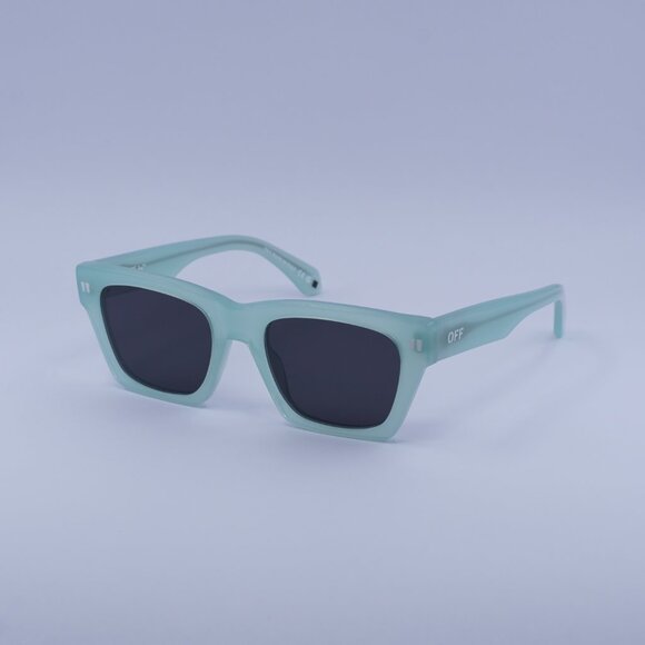 Off-White OERI13X VALDEZ 5307 Sunglasses Sage Square Frame, Dark Grey Lenses main image 4
